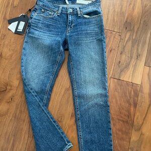 Brand New Rag & Bone Dre Low-Rise Slim Boyfriend Jeans 24